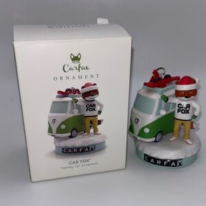 Hallmark Car Fox Holiday Ornament